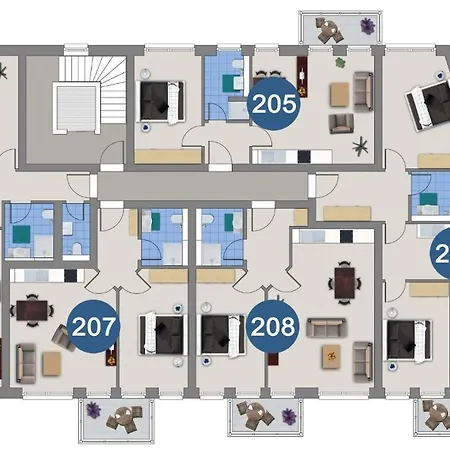 Haus Ebenezer 208 Moewe Apartamento